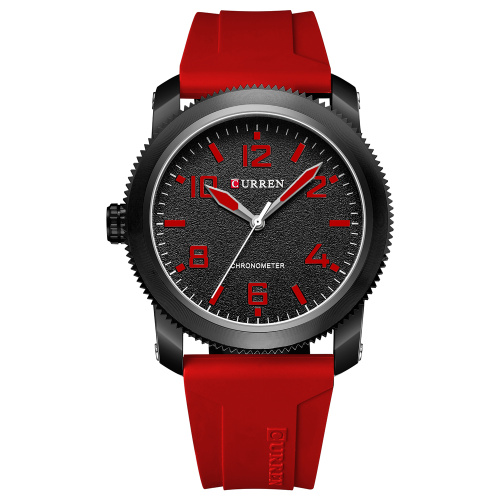 Годинник чоловічий Curren 8454 Black-Red