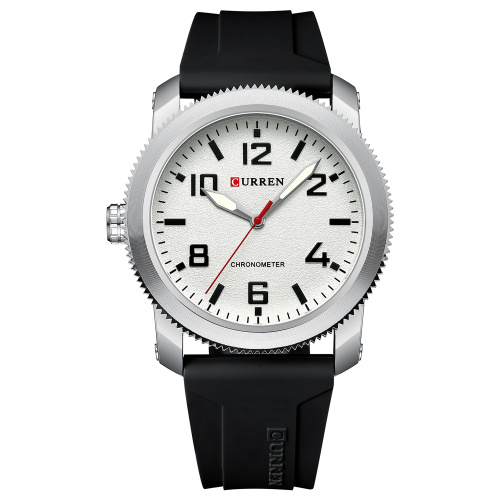 Часы мужские Curren 8454 Silver-White