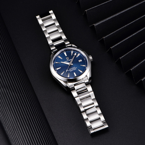 Часы мужские Pagani Design PD-1688 Silver-Blue-0