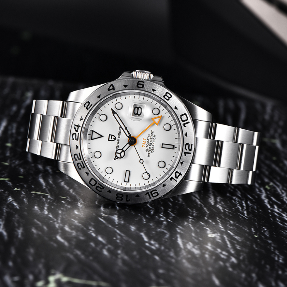 large Часы мужские Pagani Design PD-1682 Silver-White 2