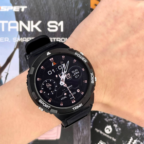 Часы мужские Kospet Tank S1 Black-14