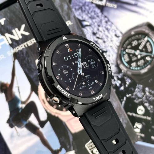 Часы мужские Kospet Tank S1 Black-17