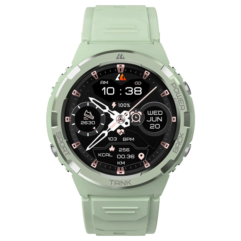 large Часы мужские Kospet Tank S1 Green 0