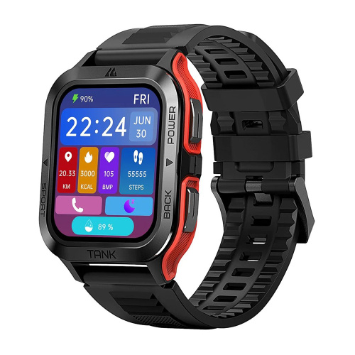 Часы мужские Kospet Tank M2 Red