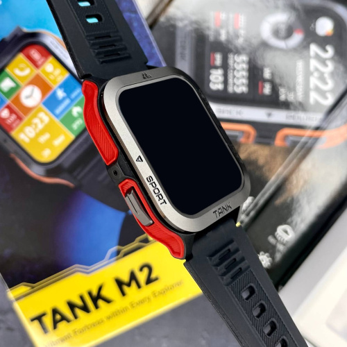 Часы мужские Kospet Tank M2 Red-7