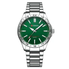  Curren 8452 Silver-Green