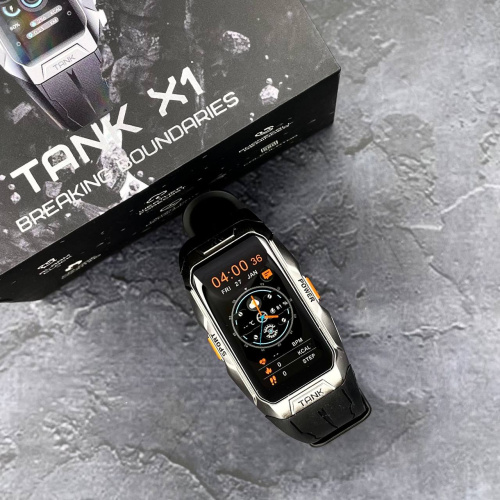 Часы мужские Kospet Tank X1 Silver-18