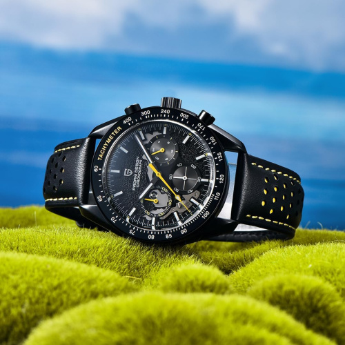 Часы мужские Pagani Design PD-1779 Black-Yellow-1