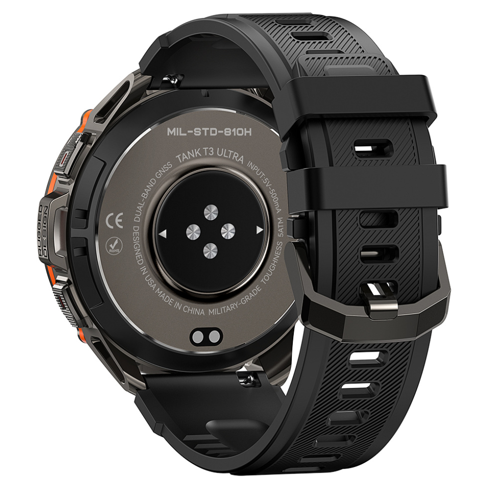 large Часы мужские Kospet TANK T3 ULTRA Black 2