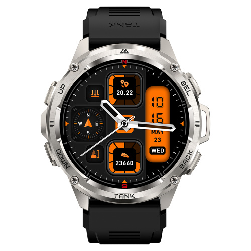 Часы мужские Kospet TANK T3 ULTRA Silver-0
