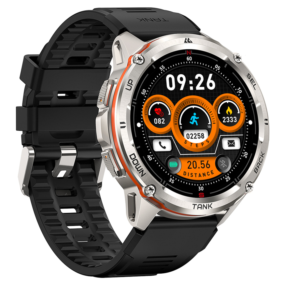 large Часы мужские Kospet TANK T3 ULTRA Silver 1