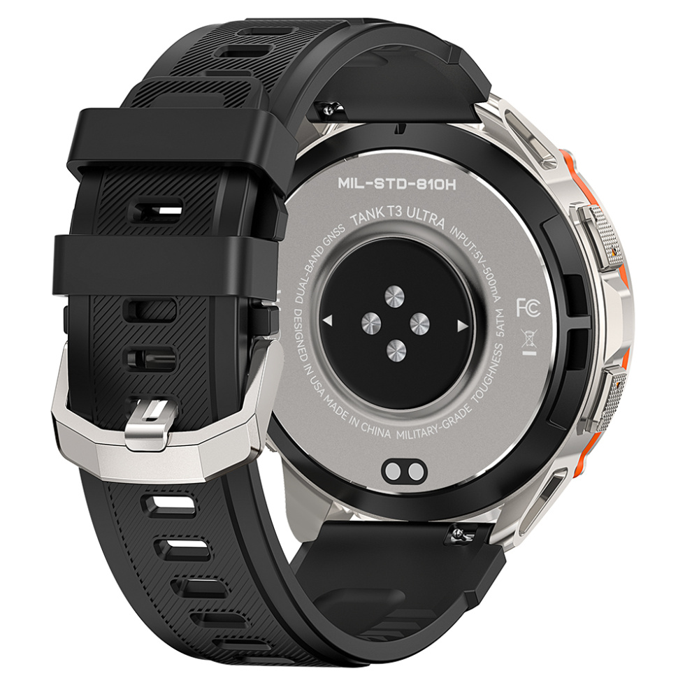 large Часы мужские Kospet TANK T3 ULTRA Silver 2