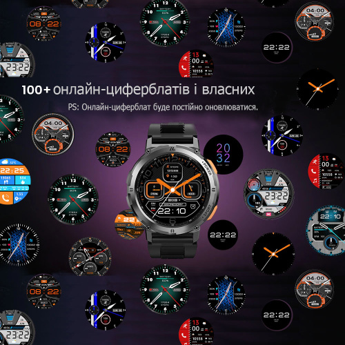 Часы мужские Kospet Tank T2 Metall Silver-6