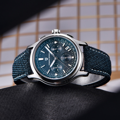 Часы мужские Pagani Design PD-1781 Blue-Silver-Blue-0