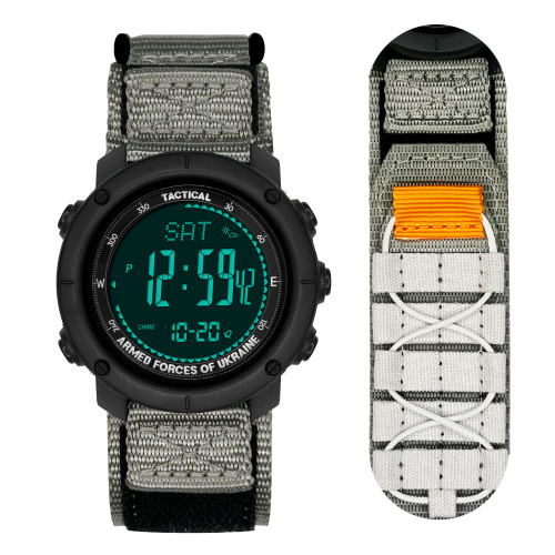 Часы мужские Awarder 036 Nylon Tactic Black-Grey