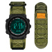 Picture Nylon Tactic Black-Army Green