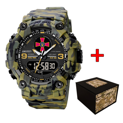 Годинник чоловічий Awarder 001 Army Green