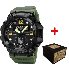  Awarder 003 Silver Army Green-Black