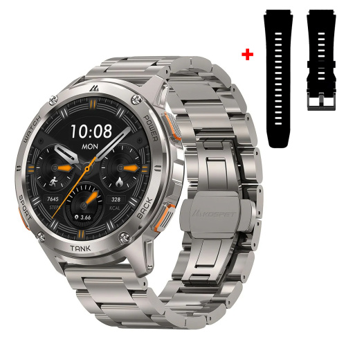 Часы мужские Kospet TANK T3 Silver Special Edition
