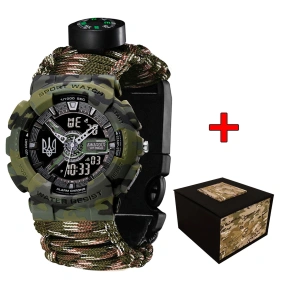  Awarder 005 Тризуб срібло Camo Green Паракор