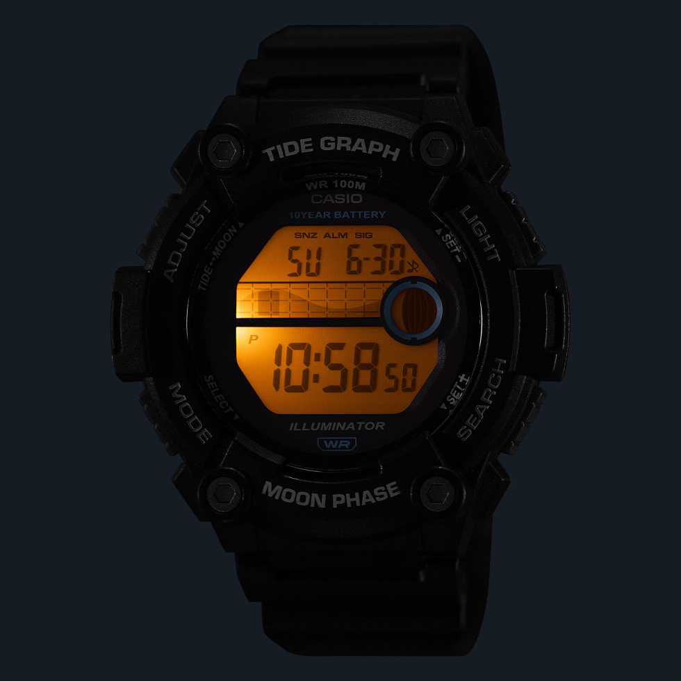 large Часы мужские Casio WS-1300H-1A 1