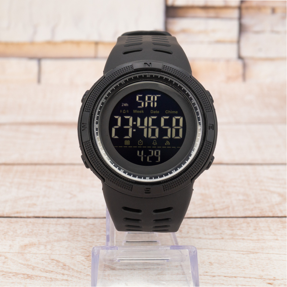 Живые фото часов Skmei 1251 All Black 0