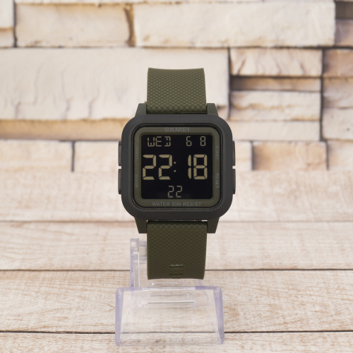 Часы мужские Skmei 1894 All Black-Military Wristband-0
