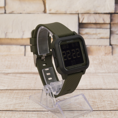 Часы мужские Skmei 1894 All Black-Military Wristband-2