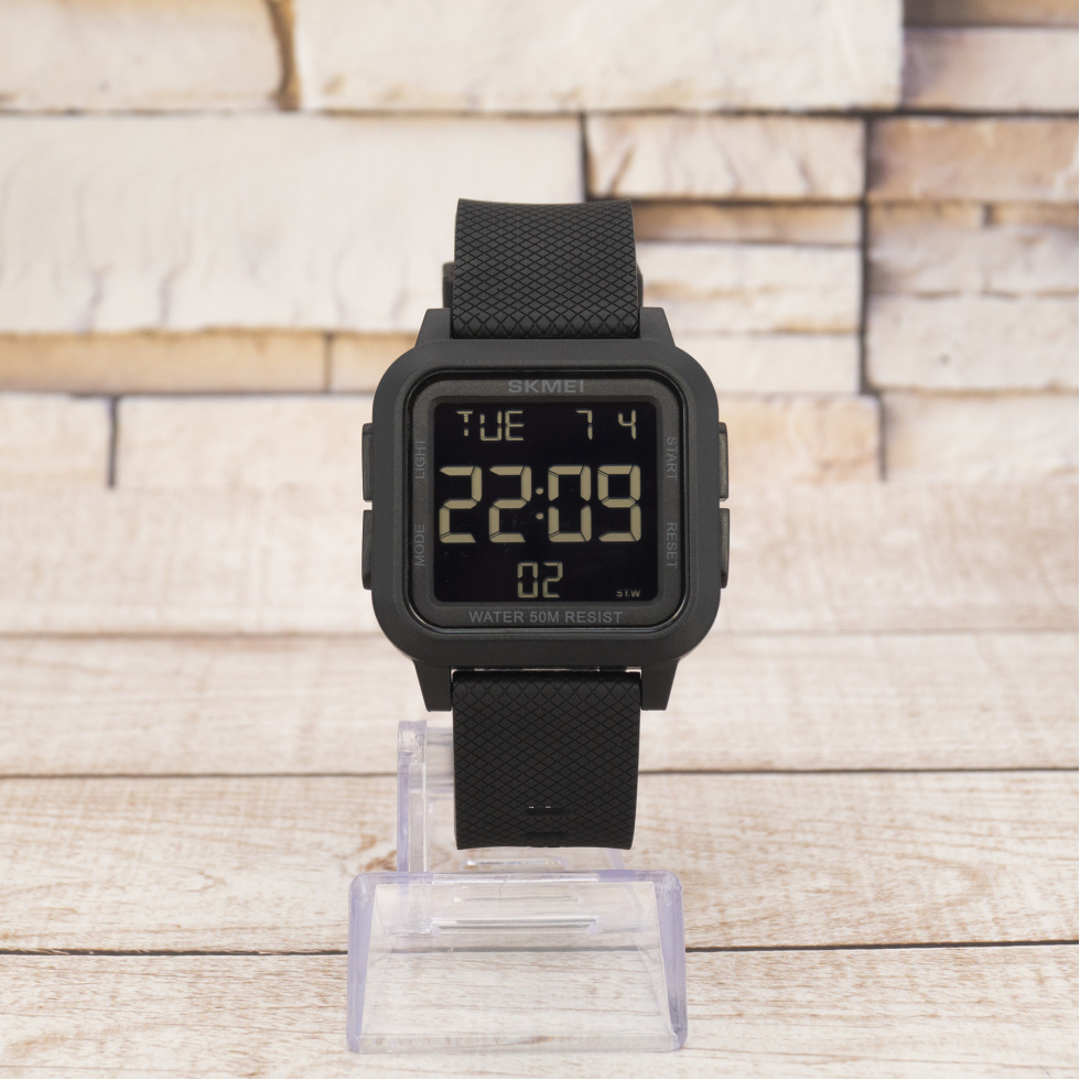 Живые фото часов Skmei 1894BKBK All Black 0