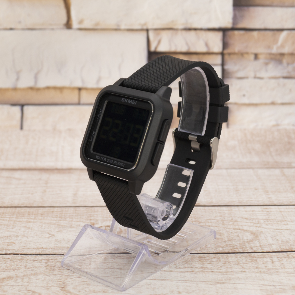 Живые фото часов Skmei 1894BKBK All Black 1