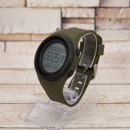 Часы мужские Skmei 1674AGWT Army Green-white-1