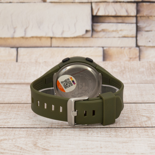 Часы мужские Skmei 1674AGWT Army Green-white-3