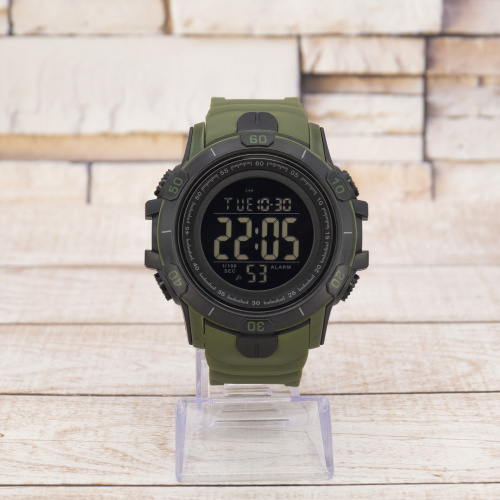 Часы мужские Skmei 1475AG Black-Military Wristband-0