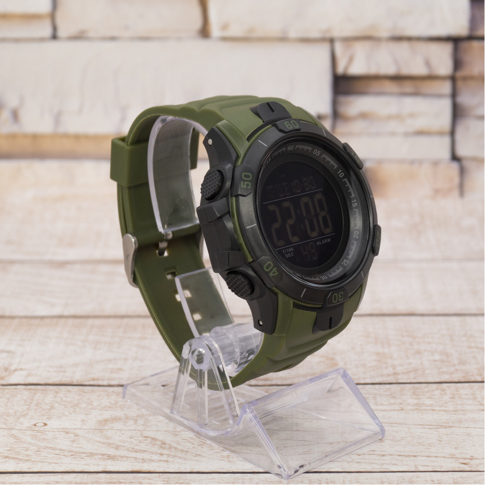 Живые фото часов Skmei 1475AG Black-Military Wristband 2