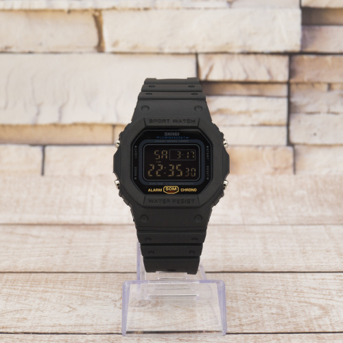 Часы мужские Skmei 1628 All Black-1