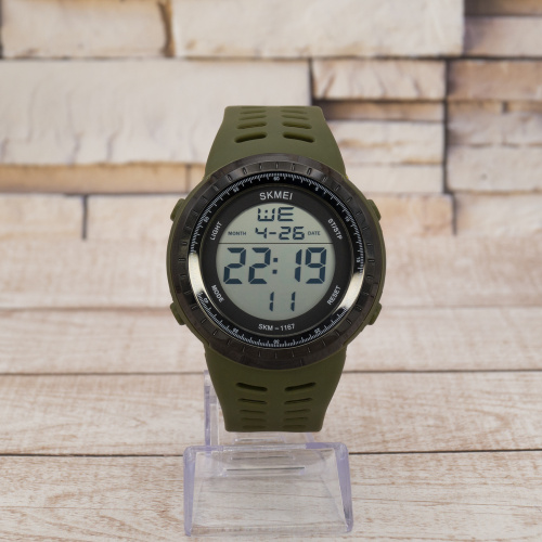 Часы мужские Skmei 1167AG Army Green-0