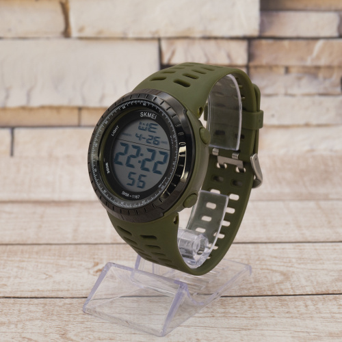Часы мужские Skmei 1167AG Army Green-1