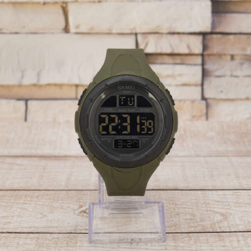 Часы мужские Skmei 1656GN Green-0