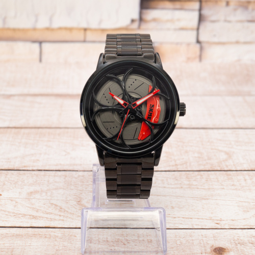 Часы мужские Skmei 1990B Black-Red-2
