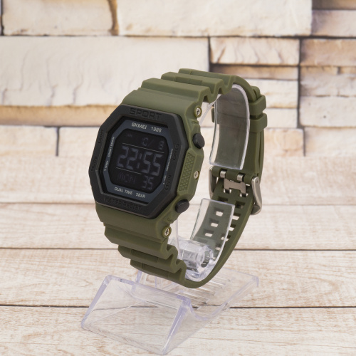 Годинник чоловічий Skmei 1988AG Army-Green-1