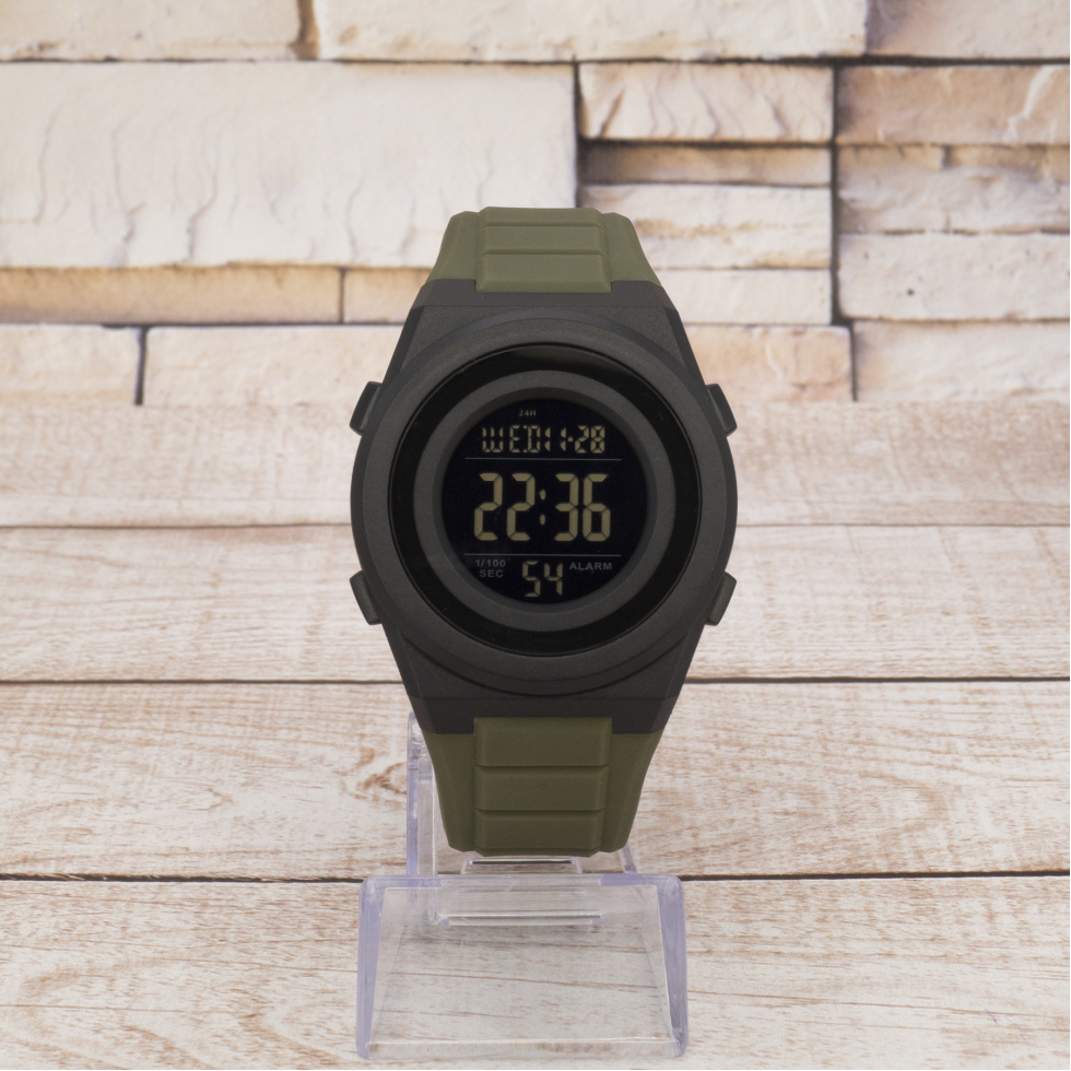 Живые фото часов Skmei 2080AG Army Green 0
