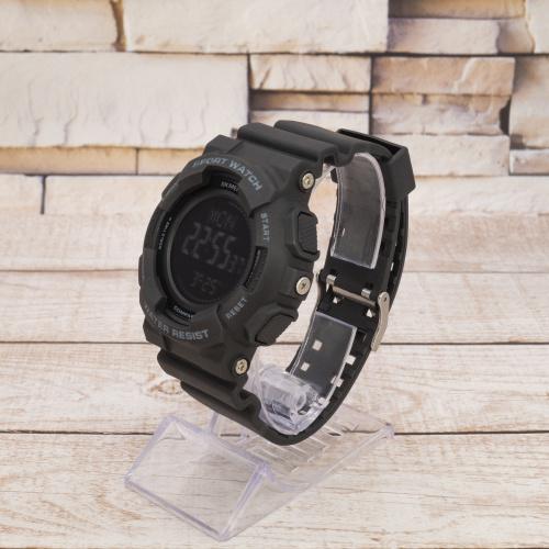 Часы мужские Skmei 2077 Black + Compass-1