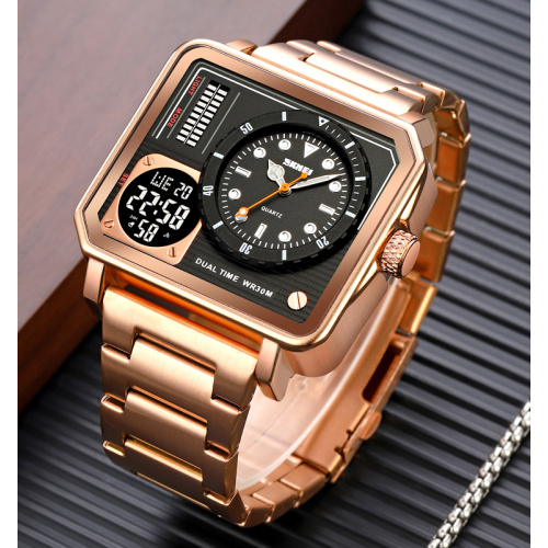 Часы мужские Skmei 2025RG Rose Gold-2