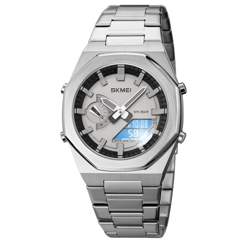 Часы мужские Skmei 1816SIWT Silver-White-0