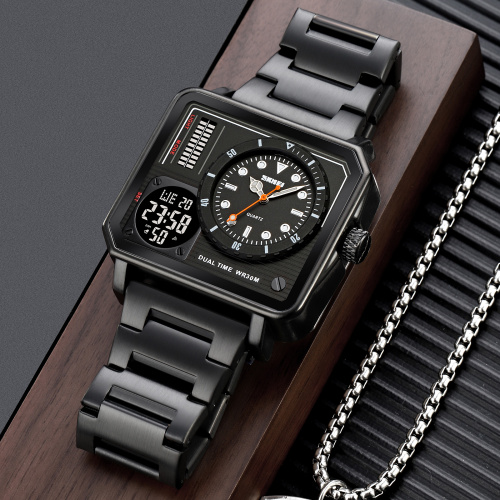 Годинник чоловічий Skmei 2025BK Black-2