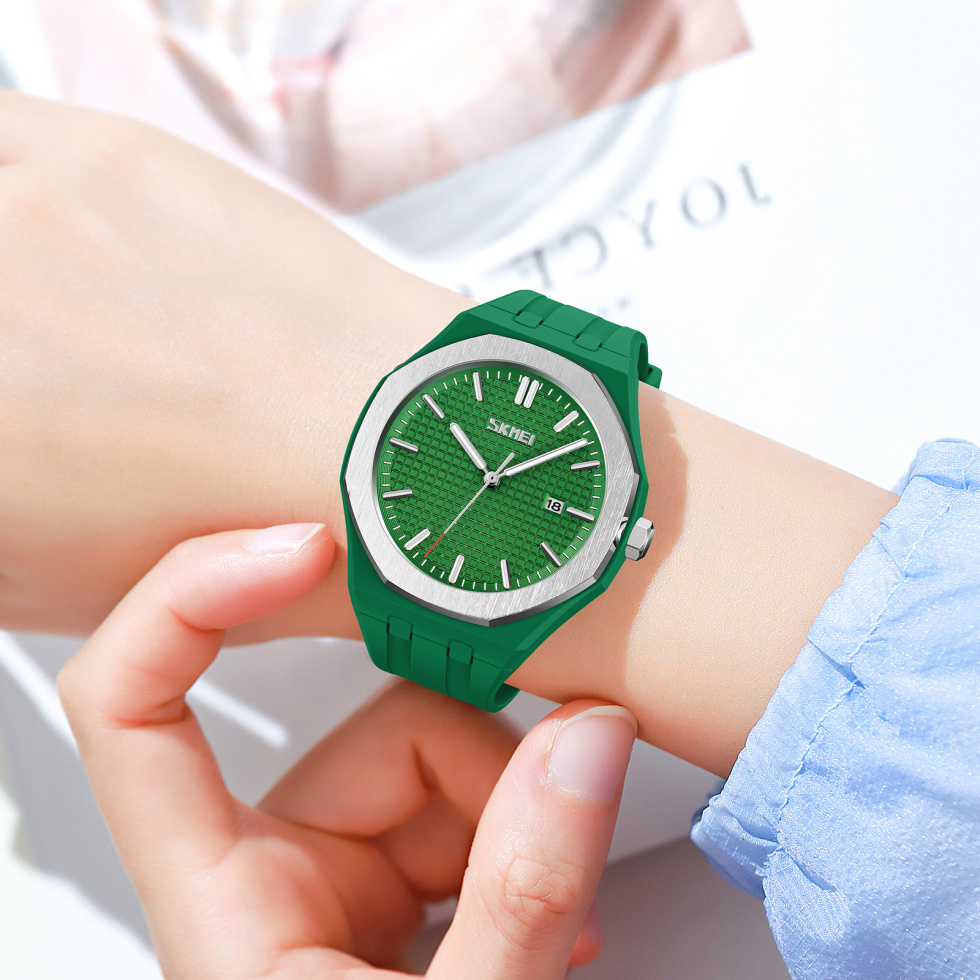 large Часы мужские Skmei 9299GN Green 1
