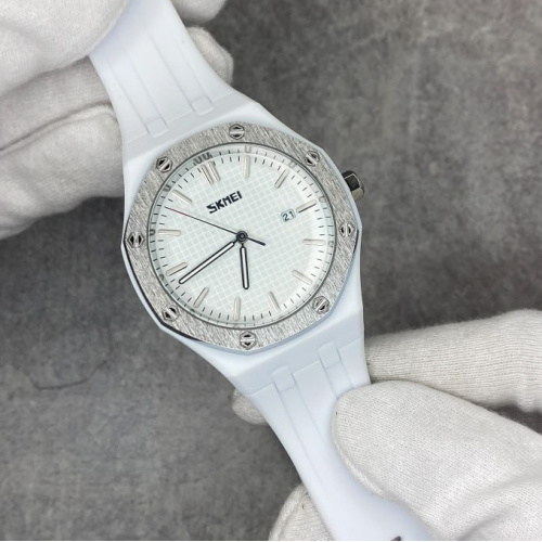 Часы мужские Skmei 9299WT White-2