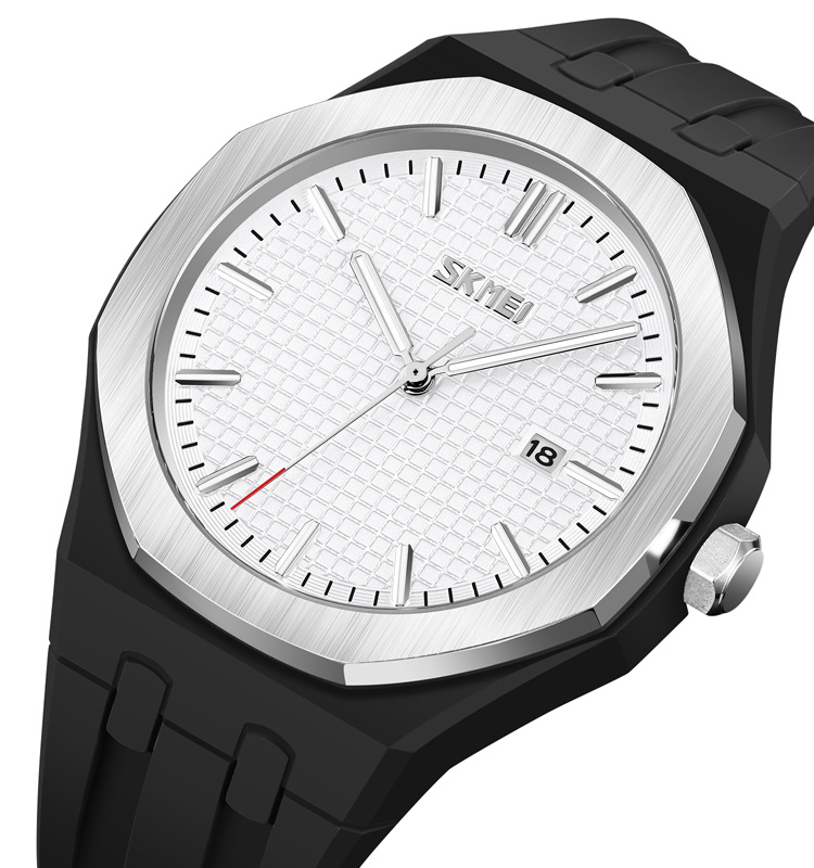 large Годинник чоловічий Skmei 9299BKWT Black-White 0