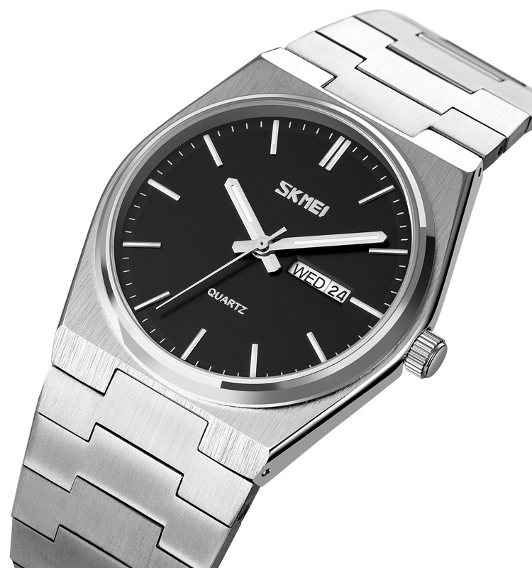 large Часы мужские Skmei 9288SIBK Silver-Black 0