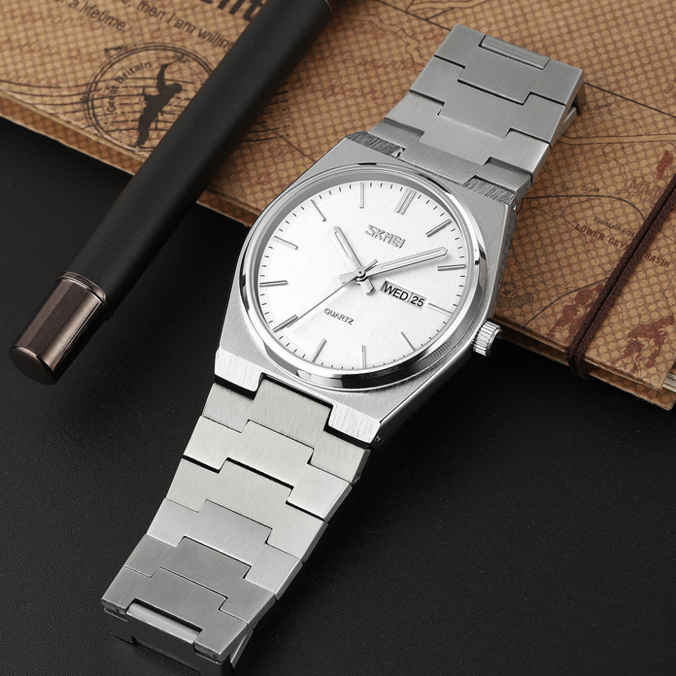 large Часы мужские Skmei 9288SISI Silver-Silver 2